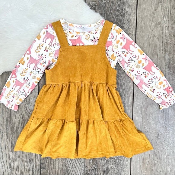 Brittanynj Boutique Other - Girl Boutique Deer Outfit Set